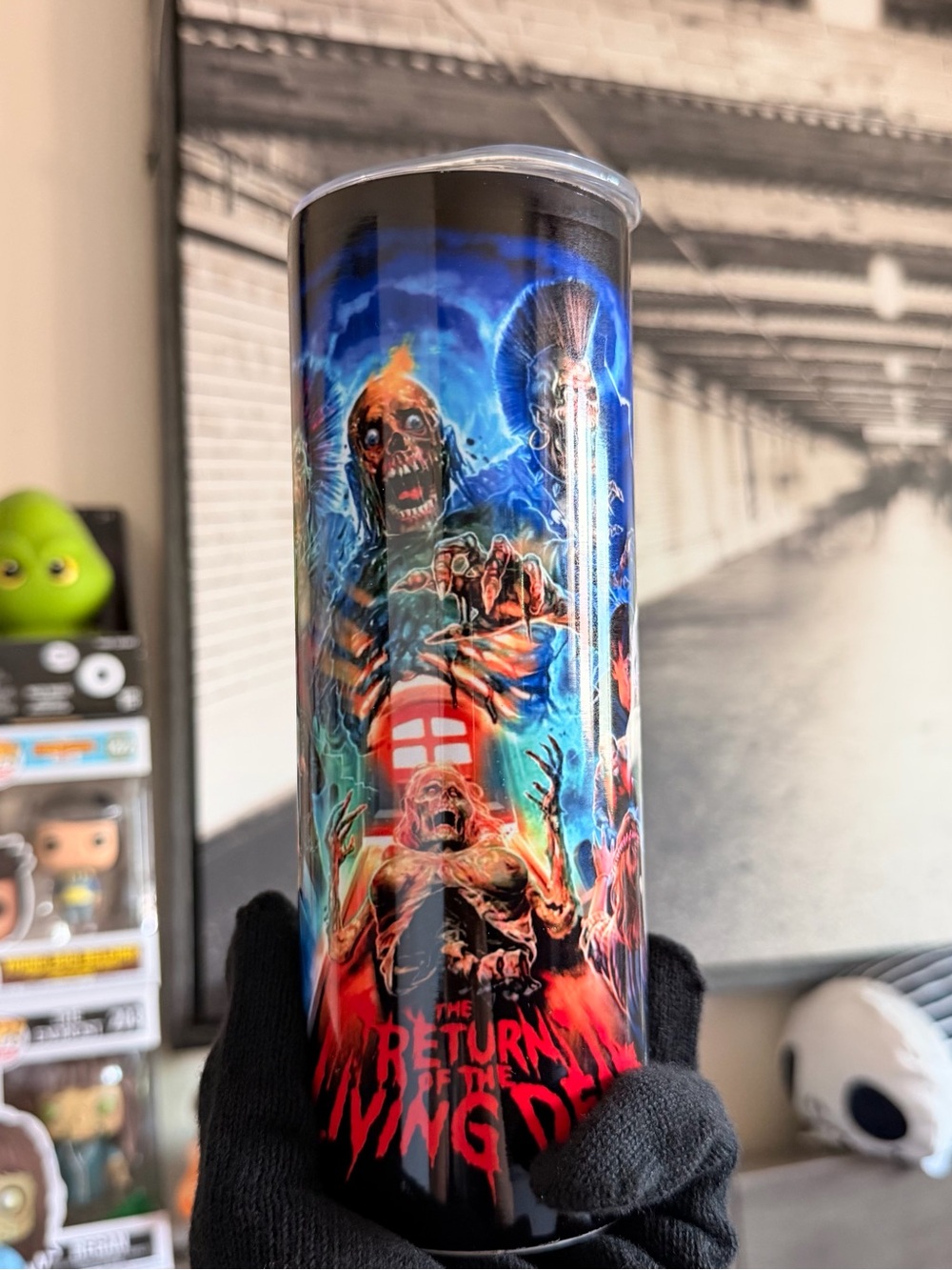 The Return of the Living Dead Horror Art Tall Tumbler - Multicolor